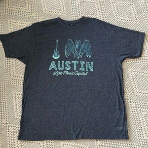 Austin Texas Music Capitol Graphic Tee - XL